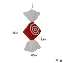 CREATIVE PLASTIC CANDY CANE XMAS TREE DECOR_CWMM9788