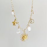 SUMMER SEASIDE PERSONALITY SHELL NECKLACE_CWMM5716