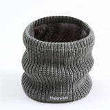 SOLID COLOR EMBROIDERED LETTERS SIMPLE NECK GAITER_CWASC1040