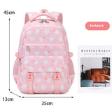 GIRLS BACKPACKS FOR SCHOOL 3 PIECE HEART DESIGN_CWAB5390