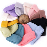Women¡¯S Warm Knit Beanie Hat With Ear Cover_Cwah04999