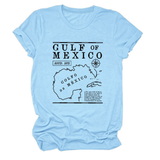 GULF OF MEXICO ESTD TEE SOFT COMFORT T SHIRT_CWTTSL0489