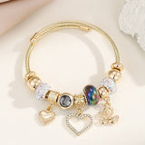 FASHION GOLD STEEL BRACELET FADE RESISTANT_CWMM8484