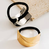 MATTE STAR ELASTIC HAIR TIE FOR CHIC LOW PONYTAIL_CWAHA6246