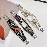 Bohemian Style Iwatch9 Genuine Leatherven Strap_Cwww0067