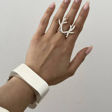 FASHIONABLE AND STYLISH SQUARE ALLOY BRACELET_CWMM3122