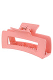 4 1 INCH MATTE PS PLASTIC HAIR CLAW CLIP WHOLESAL_CWAHA0091
