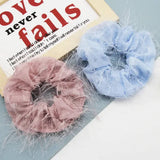 FASHION TASSELS SOLID COLOR SCRUNCHIE_CWAHA0180
