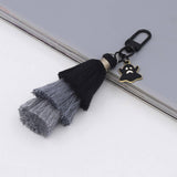 BOHEMIAN STYLE MULTI LAYERED TASSEL KEYCHAIN_CWMM3556