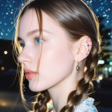 CUTE CARTOON EAR TATTOOS WATERPROOF STICKER SET_CWMM8394