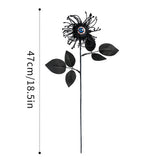 HALLOWEEN RED SPIDER LILY EYE FLORAL PICK_CWMM9904