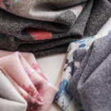 Fashionable Warm Skull Print Scarf