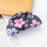 ACRYLIC PRINTED HAIR CLIPS FRESH CUTE GRAB CLIPS_CWAHA1272