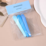 3PCS NO CREASE HAIR CLIPS SET MATTE DUCKBILL PINS_CWAHA1045
