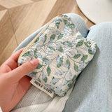 Floral Mini Wallet Lipstick Cushion Card Holder_Cuab00663