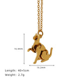 NEW CREATIVE CUTE PET PENDANT NECKLACE_CWMM5586