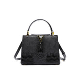 Fashionable High-End Crocodile Leather Kitten Bag_Cwab3618