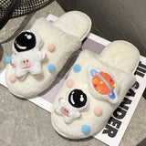 CARTOON SPACE ASTRONAUT HOME COTTON SLIPPERS_CWSHS0381