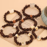 CARTOON CUTE NATURAL WOODEN BEADS BRACELET_CWAJE3976