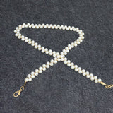 CASUALVERSATILE PEARLSTRING ELEGANTWAIST CHAIN_CWABE0501