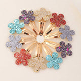 GLITTER FLOWER BB CLIP FOR KIDS BABY HAIRPIN_CWAHA6709