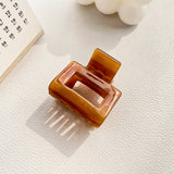 High-End Acetate Board High Ponytail Grab Clip