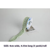 DIY FLORAL RIBBON WITH THREE DIMENSIONAL PATTERN_CWMM5762