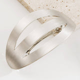 GLOSSY GEOMETRIC METAL SPRING HAIR CLAW CLIP_CWAHA6197