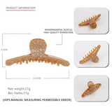 FASHION LARGE DIAMOND SHARK CLIP HAIRPIN_CWAHA4265
