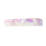 MARBLE TEXTURE ACETATE HAIR COMB STRAIGHT COMB_CWAHA4174