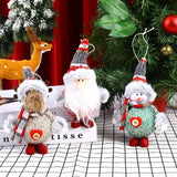 CHRISTMAS COLORFUL FABRIC FOAM PENDANT ORNAMENTS_CWMM2770