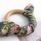 FLORAL PRINT WINTER SCARF SOFT ELEGANT LONG SHAWL_CWASC0462