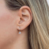 EVIL EYE BLUE EYE EARRINGS VINTAGE EARRINGS_CWAJE1773