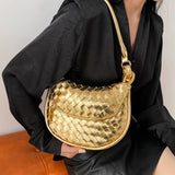 HANDMADE STRAW BAG FASHION ONE SHOULDER ARMPIT BAG_CWAB1912