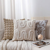 CREAM SOFA CUSHION COVER FOR LIVING ROOM BEDROOM_CWMM7721
