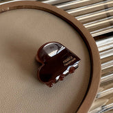 MINI HEART ACETATE HAIR CLAW FRENCH CHIC CLIP_CWAHA2637