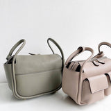 Litchi Patterned Pu Soft Leather Messenger Bag_Cwab1940