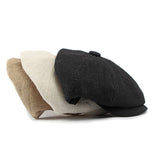 MENS NEW HOLLOW BREATHABLE FLAT CAP_CWAH1910
