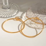 STAINLESS STEEL COLLAR HIGH END EARRINGS_CWASC1687