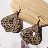 SIMPLE AND FASHIONABLE HOLLOW WATER DROP EARRINGS_CWAJE1572