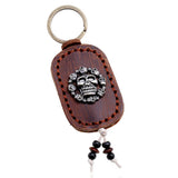 MENS DOUBLE SIDED SKULL CAR KEYCHAIN_CWMM5022