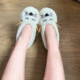 CUTE SOFT SOLED PLUSH HOUSE SHOES FLOOR SHOES_CWMS1185