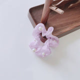 CHILDRENS PEARL PURE COLOR HAIR TIE_CWAHA1858