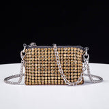 TEMPERAMENTAL ALL MATCH RHINESTONE EVENING BAG_CWAB3585