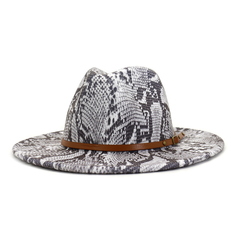 Women Warm And Simple Snake Panama Hat_Cwah0703