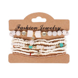 Cwmm10436_Boho Beaded Handmade Bracelet Set 8Pcs Women