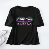 Trendy Plus Size T-Shirt For Women, Loose Fit
