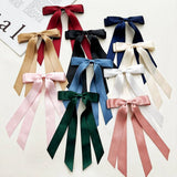 DOUBLE LAYER BOW RIBBON TASSEL HAIR ACCESSORIES_CWAHA4161