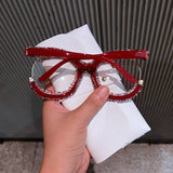 LARGE FRAME FASHIONABLE DIAMOND GLASSES_CWASG0824