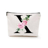 SIMPLE DOUBLE SIDED PRINTED ZIPPER COSMETIC BAG_CWAB2251